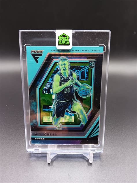 AJ GREEN LUNAR ECLIPSE PRIZM Rookie Card RC SSP 25 2022 23 Panini Flux