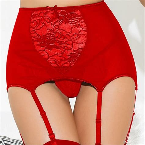 2020 Vintage High Waist Garter Belt Lace Mesh Hollow Out Stocking