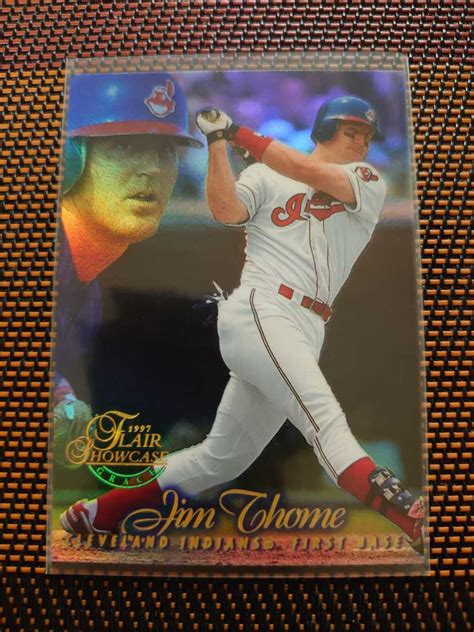 Yahoo オークション 1997 Flair Showcase 77 JIM THOME Row 1