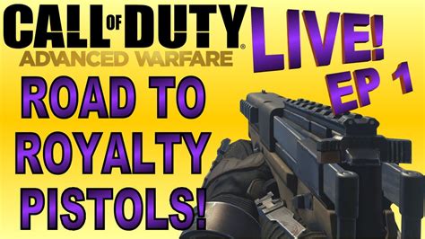 Advanced Warfare Live Royalty Camo On All Guns Advanced Warfare