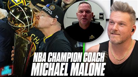 Nuggets Head Coach Michael Malone Talks Dominating Path To Nba Championship On The Pat Mcafee