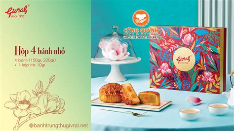 Mẫu bánh trung thu Givral 2023 mới nhất – Bánh trung thu Cống Quỳnh