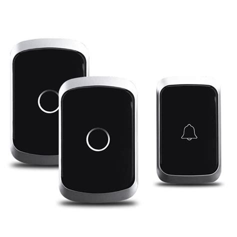 Doorbell Waterproof Wireless Button Receiver L Ua Sonnette Tanche