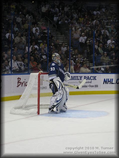 Tampa Bay Lightning Hockey Game Given Eyes To See