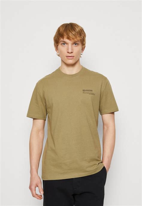 Only And Sons Onsfinn Wellbeing Tee T Shirt Basic Mermaid Grün