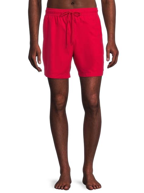 George Mens And Big Mens 6 Swim Shorts Sizes Up To 3xl