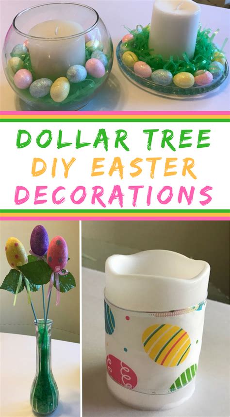 Dollar Store Diy Easter Decorations Prudent Penny Pincher