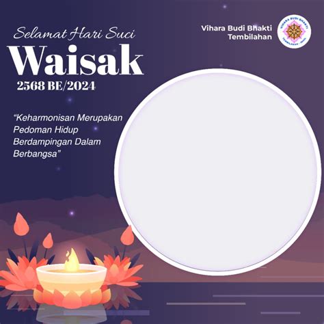 Twibbon Hari Raya Waisak Beserta Link Nya Ramaikan