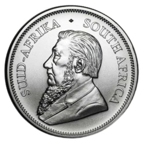 1 oz South African Silver Krugerrand Coin - Bullion79