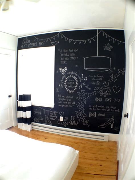 25 Cool Chalkboard Bedroom Décor Ideas To Rock - DigsDigs