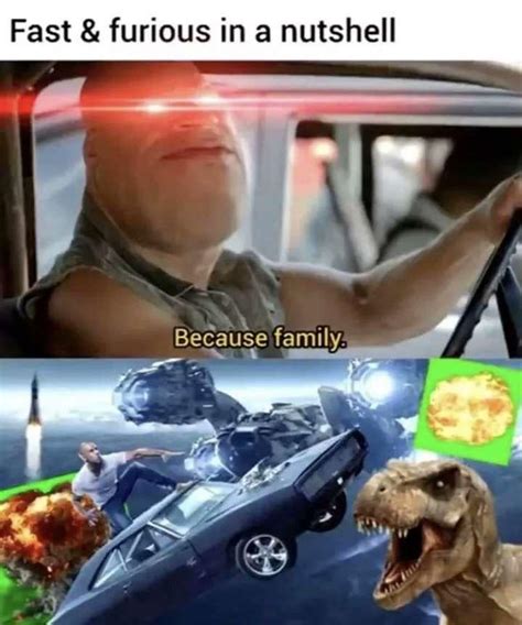 Fast and Furious is Family Matters : r/memes