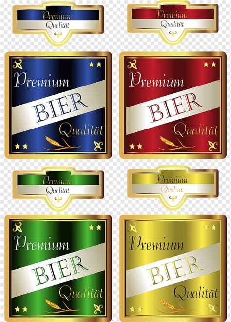 Beer Label Beer Sticker Bottle Label Sticker Template Design Png