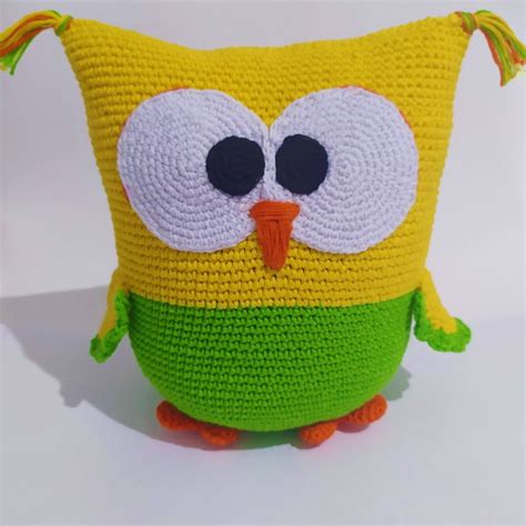 Coruja Amigurumi Loja Geek Mandy Elo7 Produtos Especiais