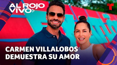 Carmen Villalobos envía romántico mensaje a Frederik Oldenburg y así le