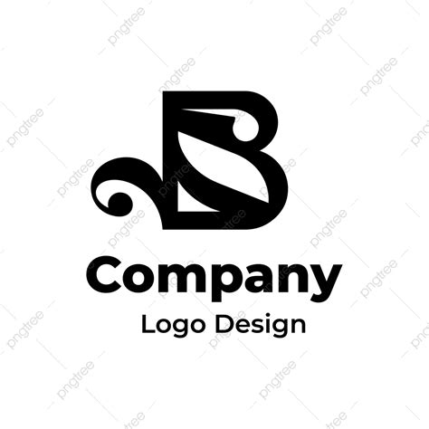 Gambar Desain Logo Huruf B Logo Logo Logo Surat Png Dan Vektor