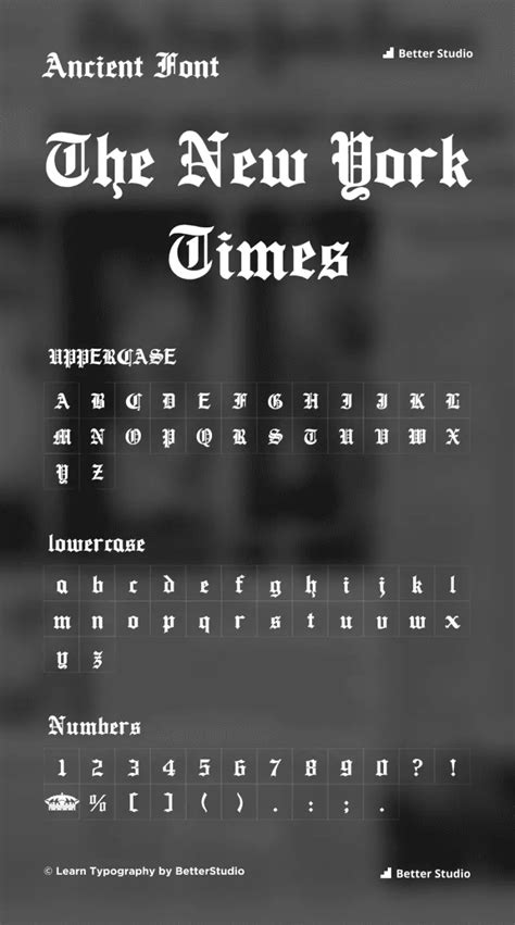 The New York Times Font: Download Free Font & Logo