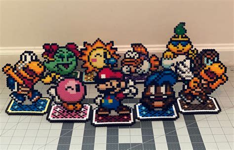 Paper Mario 64 Perler Bead Sprites Etsy