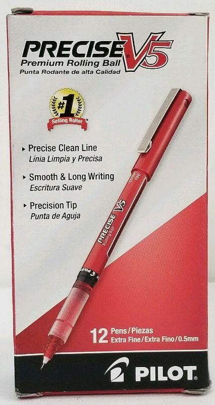 Pilot Precise V Rollerball Stick Pen Precision Point Red Ink Mm