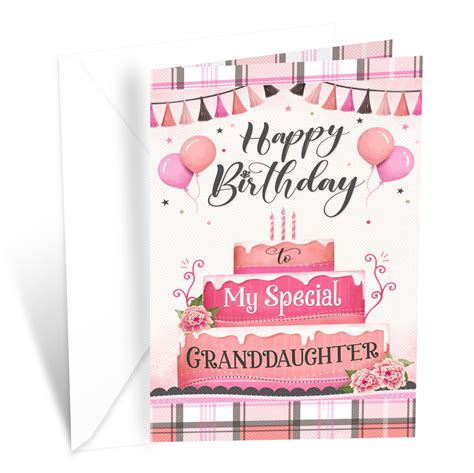 Granddaughter Birthday Card — Prime Greetings