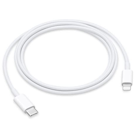 Ripley CABLE CARGADOR ORIGINAL APPLE USB C A LIGHTNING 1M