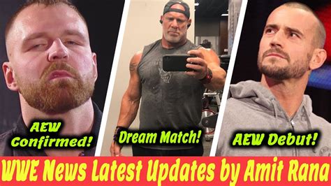 Dean Ambrose And Cm Punk Aew Debut Goldberg Dream Match At Wwe Super