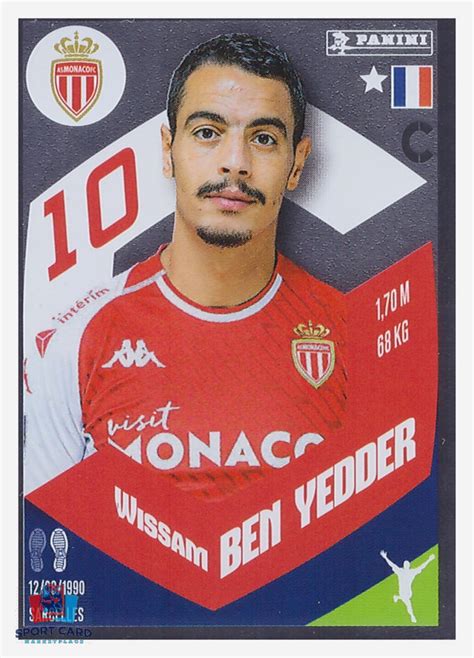 Panini Foot Wissam Ben Yedder As Monaco