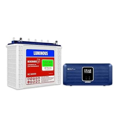 Luminous Hercules Sine Wave Inverter With Red Charge Rc Pro