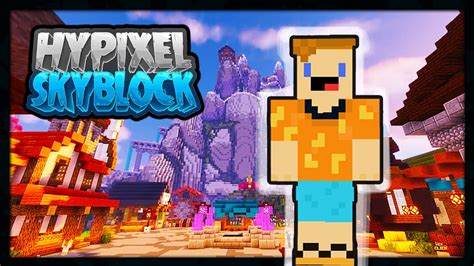 Minecraft But Its An Mmo Trying Out Hypixel Skyblock For The First