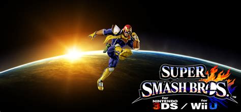 Super Smash Bros Wii U 3ds Captain Falcon By Legend Tony980 On