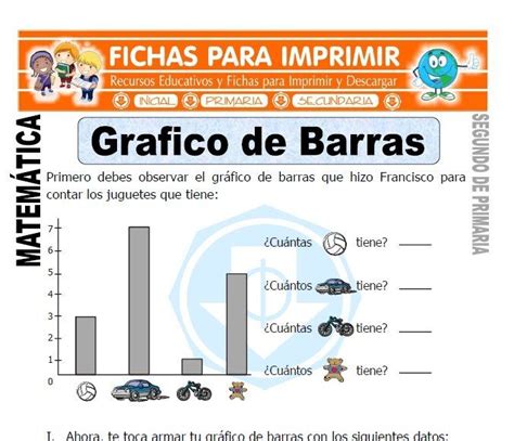 Ficha De Grafico De Barras Ejercicios Segundo De Primaria Gráficos De Barras Fichas Matematicas