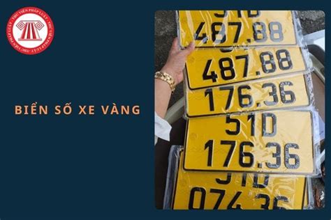 xe bien vang  phai nop thue khong giai dap chi tiet
