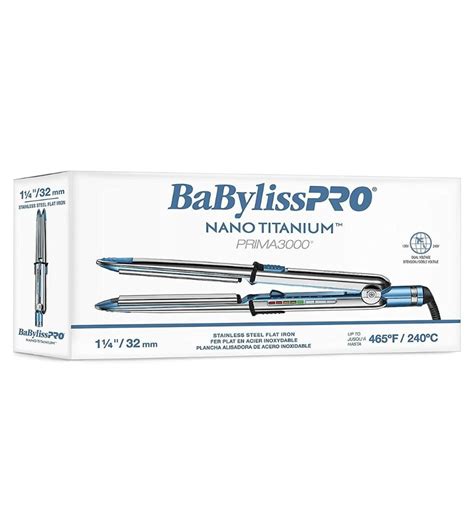 074108456434 BABYLISSPRO PLANCHA OPTIMA 3000 PRIMA 1 1 4 32MM