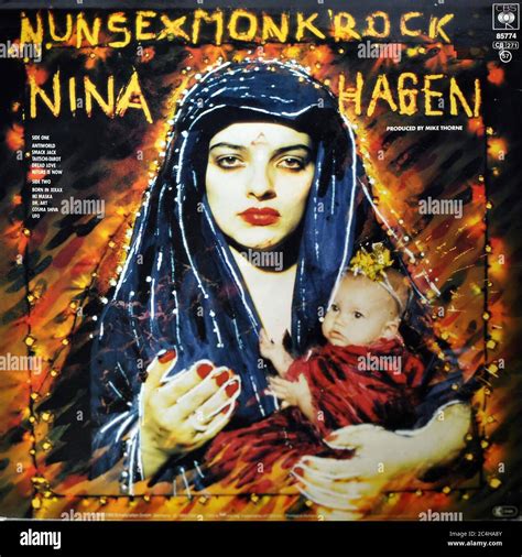 Nina Hagen Nun Sex Monk Rock Nunsexmonkrock 12 Lp Vinyl Vintage