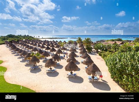 BEACH AT Grand Sirenis Riviera Maya Hotel & Spa. RIVIERA MAYA, MEXICO ...