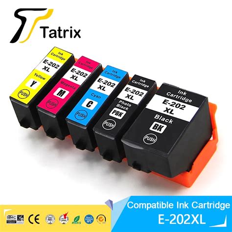 Cartouche D Encre Compatible Tatrix 202XL T202XL T02G1 T02H1 Pour Epson