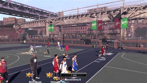 NBA 2K15 My Park Gameplay YouTube