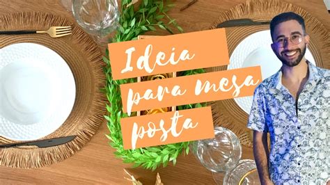 Ideia Para Mesa Posta Youtube