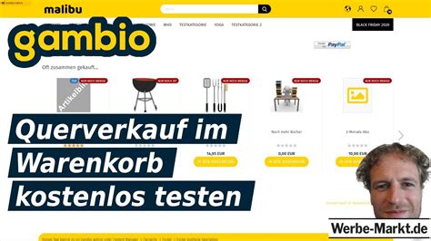 Gambio Querverkauf Im Warenkorb Kostenlos Testen Youtube