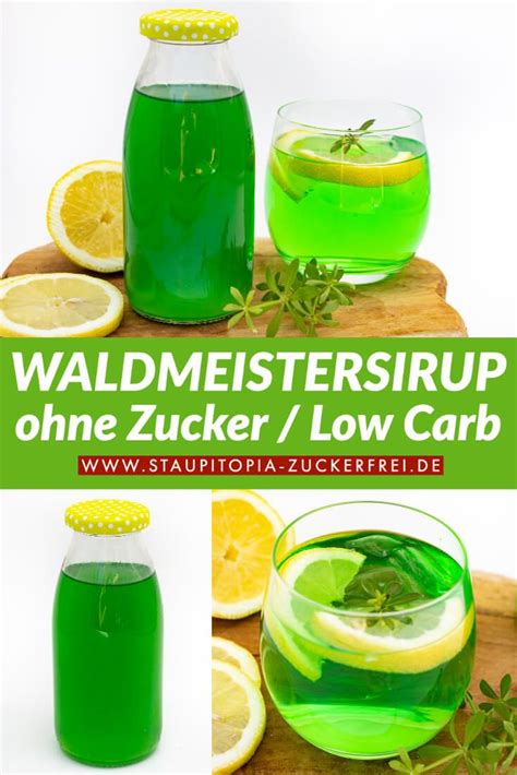 Waldmeistersirup Ohne Zucker Selber Machen Rezept Sirup Sirup