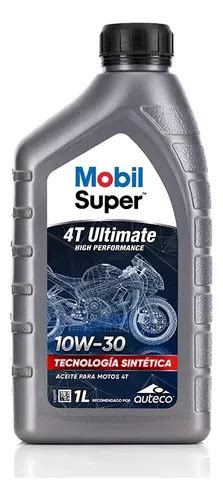 Aceite Mobil Super Ultimate 4t 10w30 Sintetico Auteco