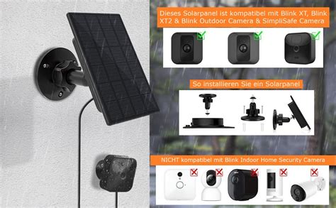 Solar Panel For Blink Camera Outdoor W Blink Camera Solar Panel