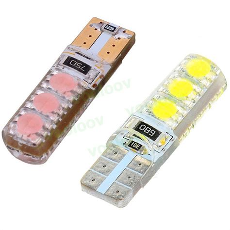 Pcs Canbus Led T W W Smd Smd