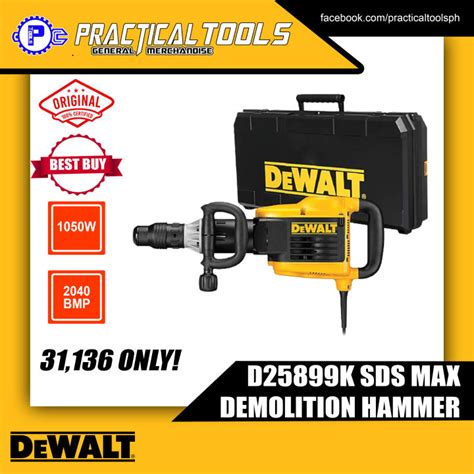 DeWalt D25899k SDS MAX 10Kg Demolition Hammer Lazada PH