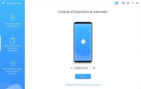 Cómo respaldar datos de Whatsapp Android a Android Android a iOS