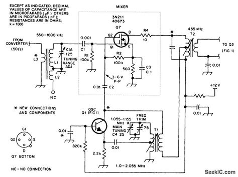 MOSFET MXER OSCILLATOR CIRCUIT FOR AM RECEIVERS Oscillator Circuit