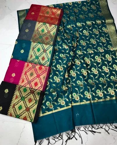 Cotton Silk Suit Material At Rs In Varanasi Id