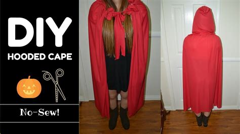 Hooded Cape Sewing Pattern