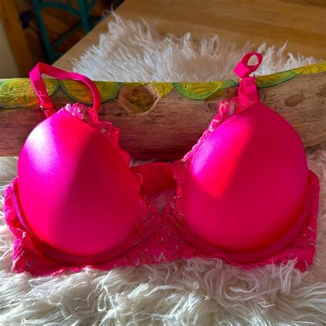 La Senza Intimates And Sleepwear La Senza Hot Pink Beyond Sexy Ultimate Plunge Push Up Bra