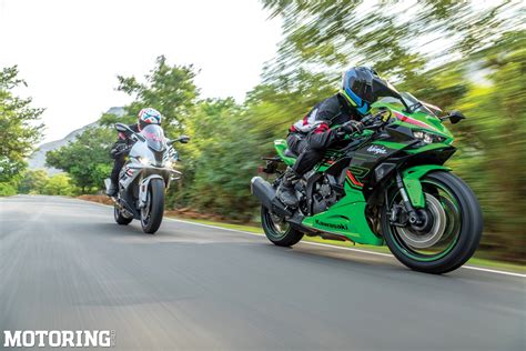 Kawasaki Ninja Zx R Vs Bmw S Rr May The Fours Be With Us