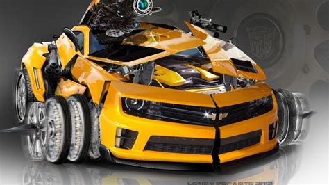 Bumble Bee Camaro HD desktop wallpaper : Widescreen : High Definition ...